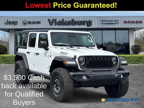 Bright White Clearcoat 2026 Jeep Wrangler Willys