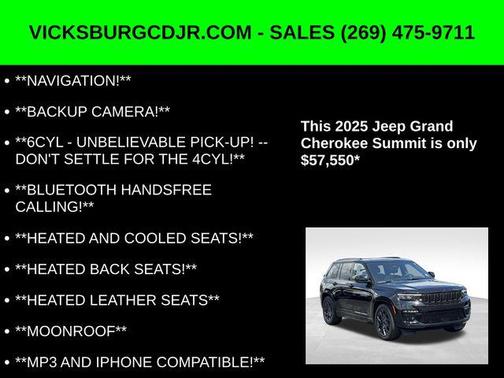 2025 Jeep Grand Cherokee Summit