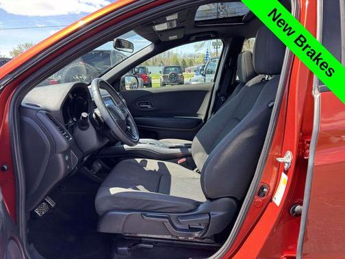 Orange 2020 Honda HR-V AWD Sport