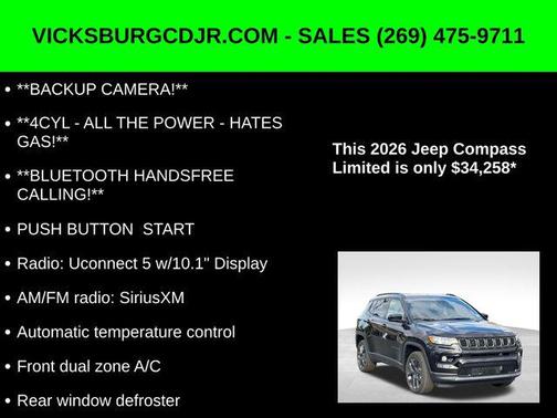 2026 Jeep Compass Limited