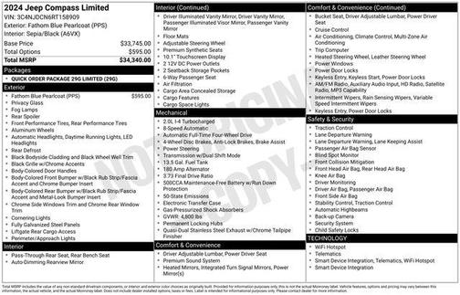 2024 Jeep Compass Limited