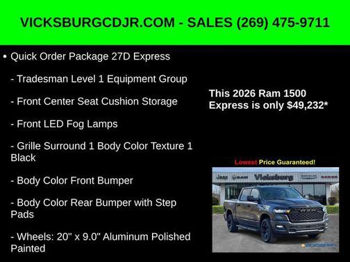 2026 RAM 1500 Express