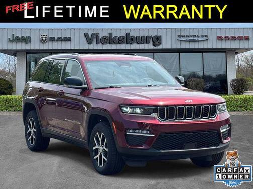 Velvet Red Pearlcoat 2023 Jeep Grand Cherokee Limited
