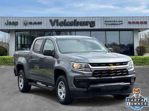 Satin Steel Metallic 2021 Chevrolet Colorado WT