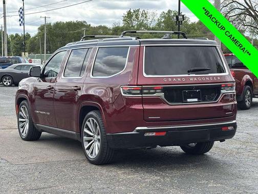 Velvet Red Pearlcoat 2022 Jeep Grand Wagoneer Series I 4x4