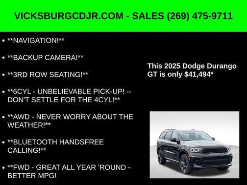 2025 Dodge Durango GT AWD