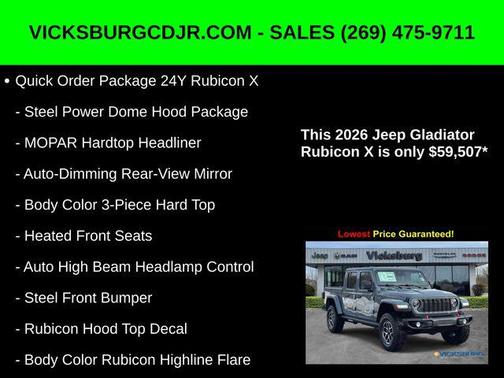 2026 Jeep Gladiator Rubicon