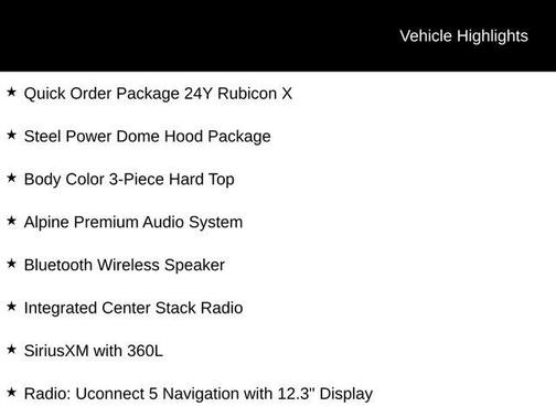 Anvil Clearcoat 2026 Jeep Gladiator Rubicon