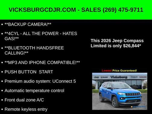 2026 Jeep Compass Limited