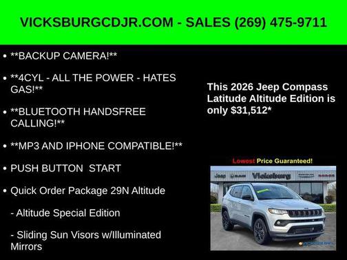 2026 Jeep Compass Latitude