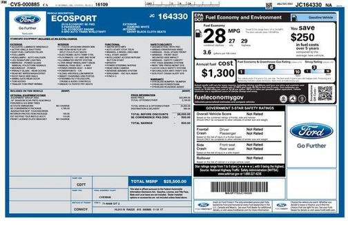 2018 Ford EcoSport SE