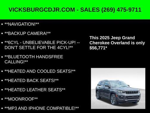 2025 Jeep Grand Cherokee Overland