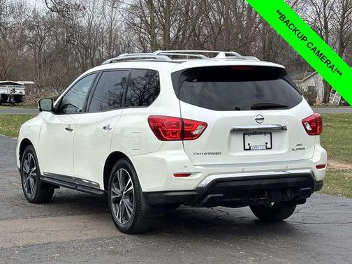 Pearl White Tricoat 2020 Nissan Pathfinder Platinum 4WD