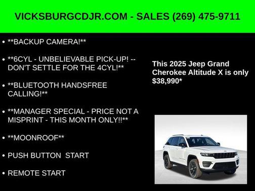 2025 Jeep Grand Cherokee Altitude