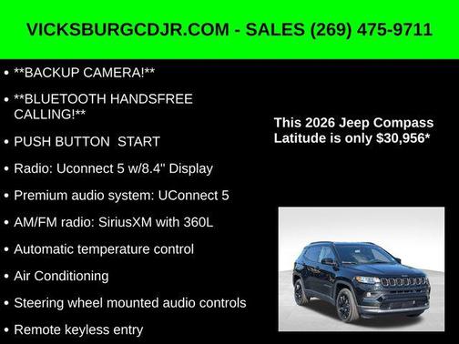 2026 Jeep Compass Latitude