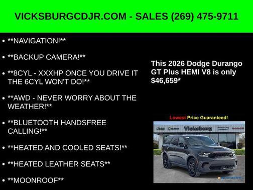 2026 Dodge Durango GT Plus