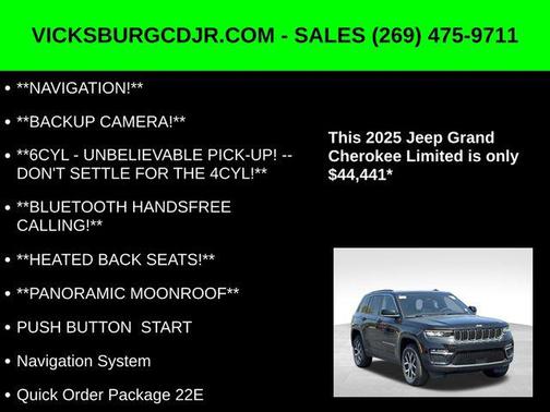 2025 Jeep Grand Cherokee Limited X