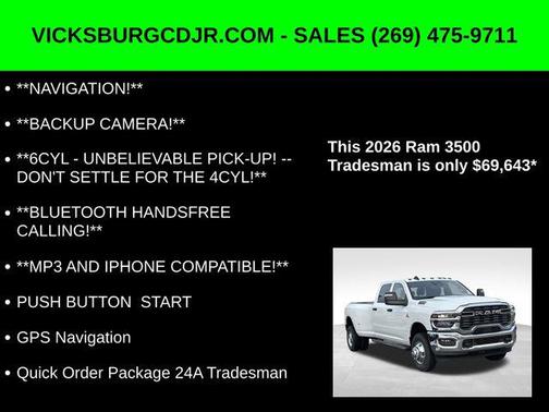 2026 RAM 3500 Tradesman
