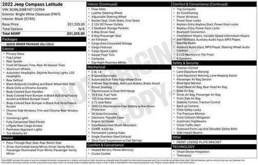 2022 Jeep Compass Latitude