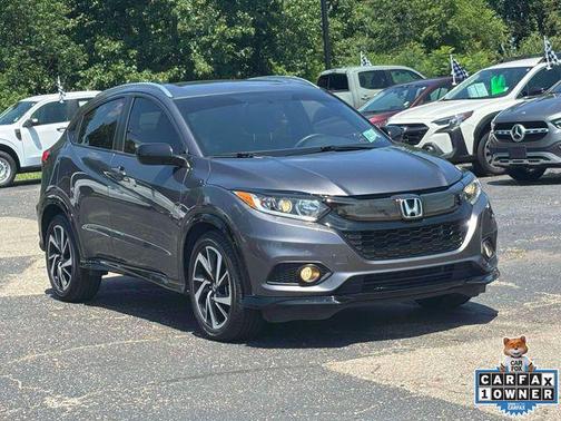 Gray 2019 Honda HR-V Sport