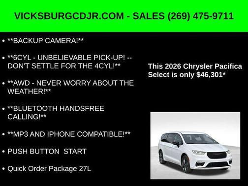 2026 Chrysler Pacifica L