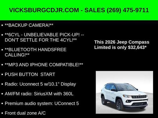 2026 Jeep Compass Limited