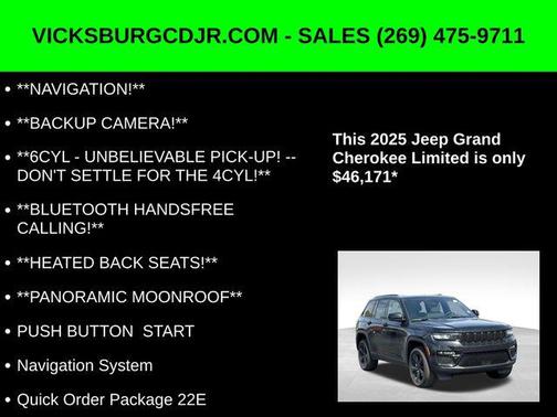 2025 Jeep Grand Cherokee Limited X