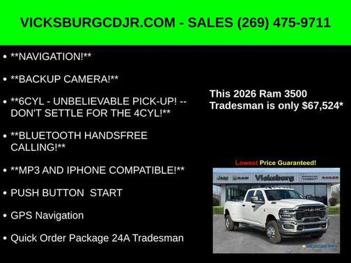 2026 RAM 3500 Tradesman