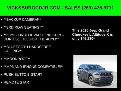 2025 Jeep Grand Cherokee L Altitude