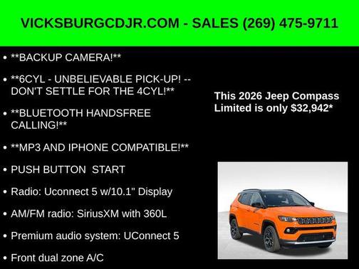 2026 Jeep Compass Limited
