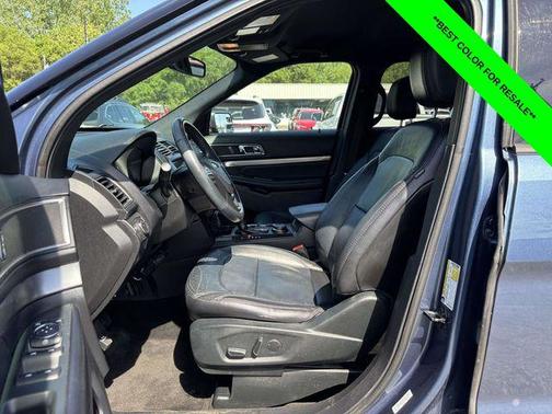 Blue Metallic 2018 Ford Explorer XLT