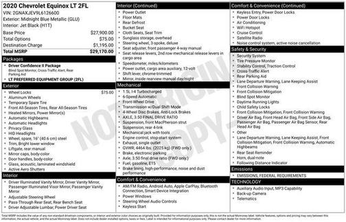 2020 Chevrolet Equinox 1LT