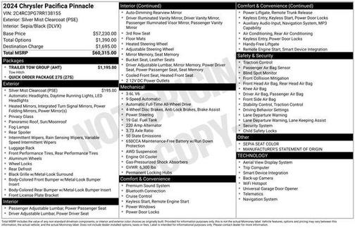2024 Chrysler Pacifica L