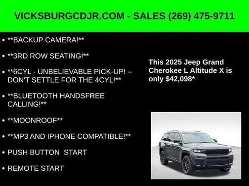 2025 Jeep Grand Cherokee L Altitude