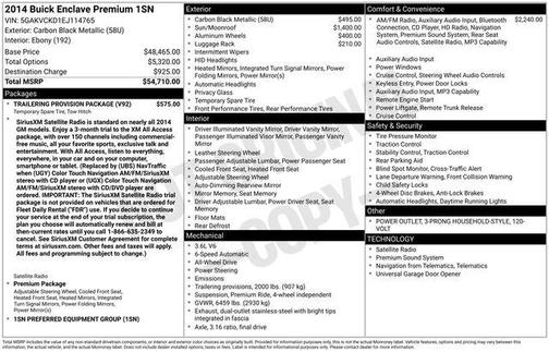 2014 Buick Enclave Premium