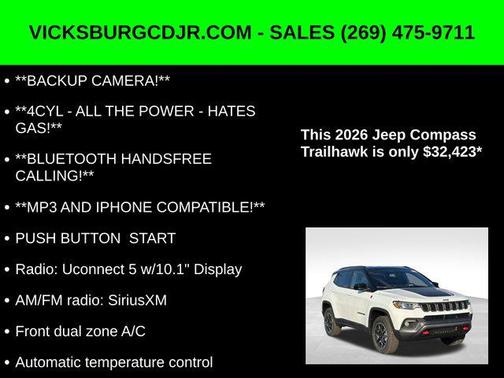 2026 Jeep Compass Trailhawk