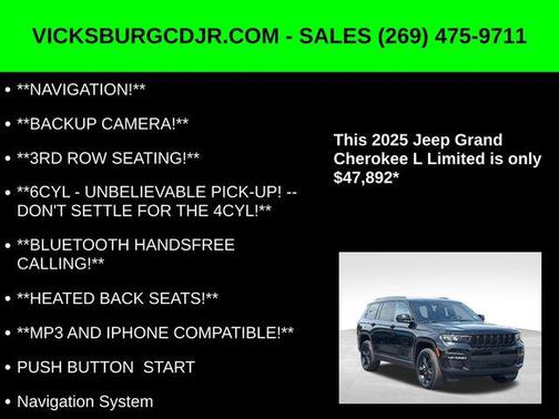 2025 Jeep Grand Cherokee L Limited