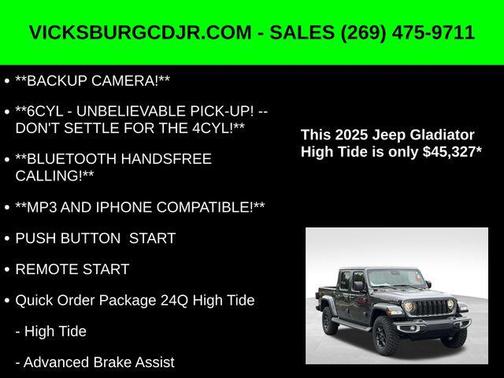 2025 Jeep Gladiator High Tide