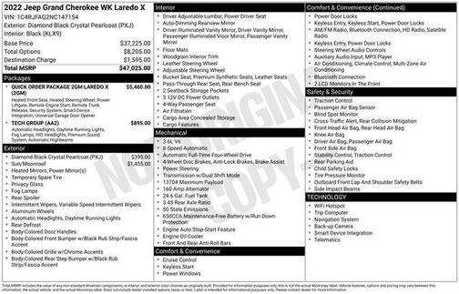 2022 Jeep Grand Cherokee Laredo