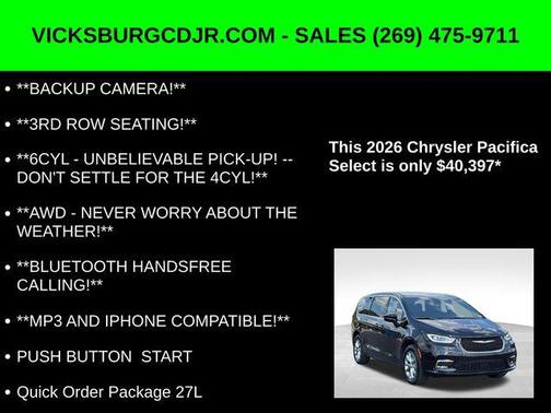 2026 Chrysler Pacifica L
