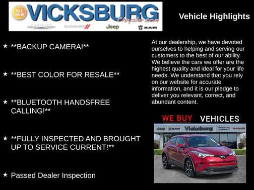 2019 Toyota C-HR XLE