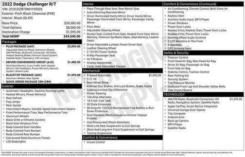 2022 Dodge Challenger R/T