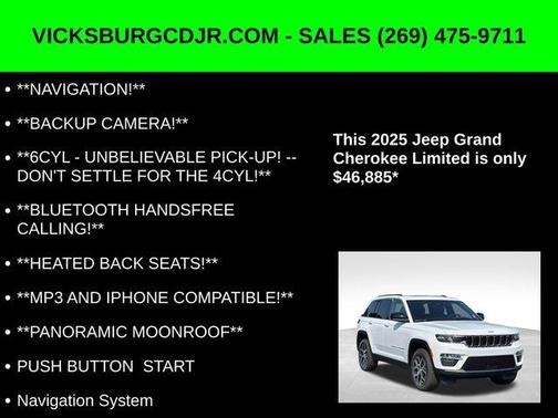 2025 Jeep Grand Cherokee Limited X