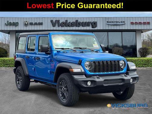 Hydro Blue Pearl Coat 2026 Jeep Wrangler Sport