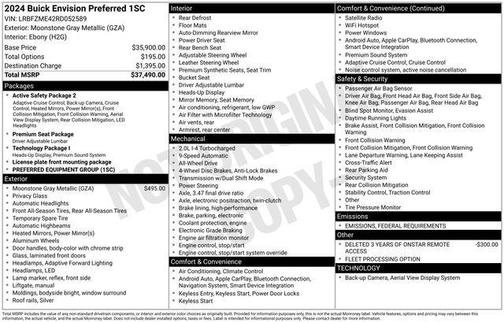 2024 Buick Envision Preferred AWD