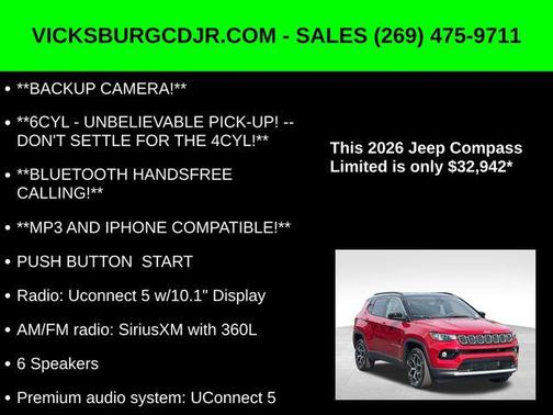 2026 Jeep Compass Limited