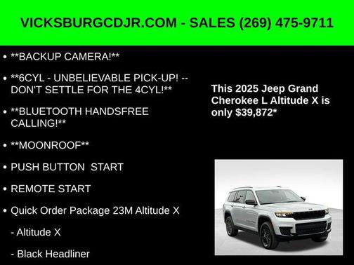 2025 Jeep Grand Cherokee L Altitude