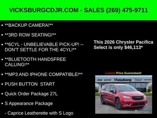 2026 Chrysler Pacifica L