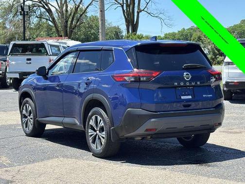Caspian Blue Metallic 2021 Nissan Rogue SV
