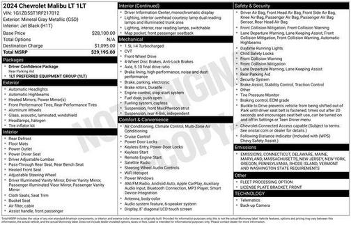 2024 Chevrolet Malibu FWD 1LT